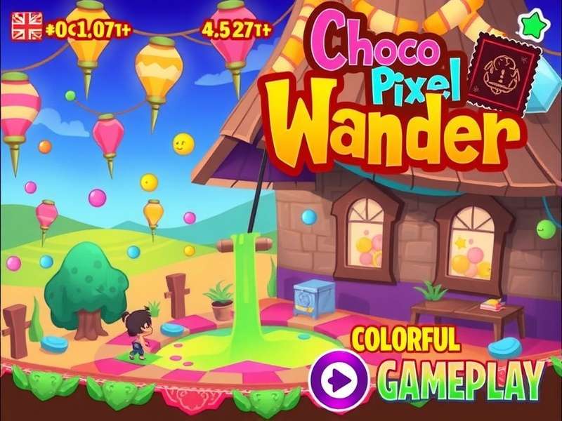 Choco Pixel Wander Holi Event - Colorful Gameplay